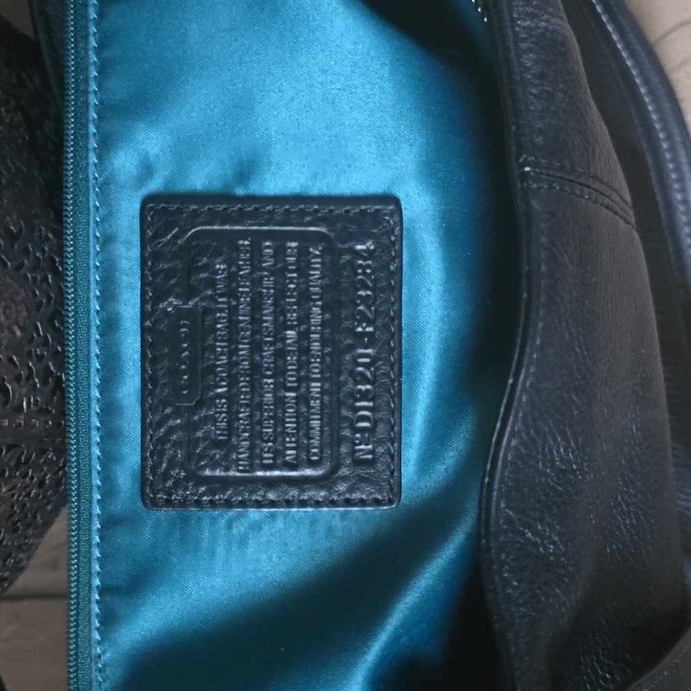 Coach Park Leather shoulder tote - Picture 6 of 9